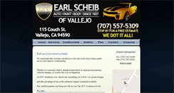 Desktop Screenshot of earlscheibofvallejo.com
