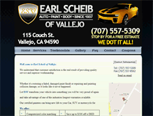 Tablet Screenshot of earlscheibofvallejo.com